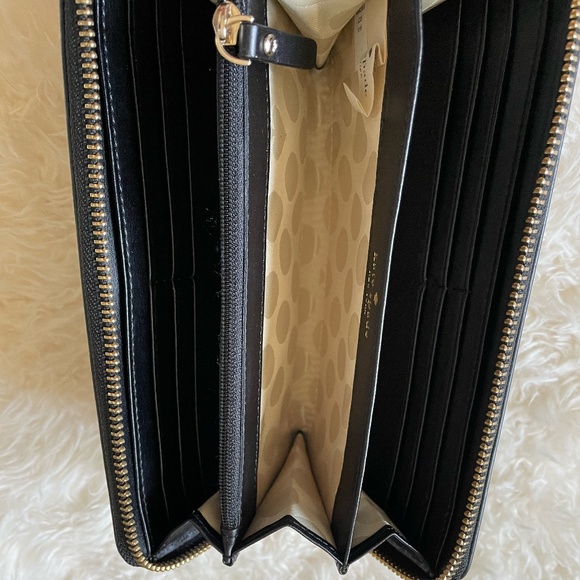 Kate Spade New York Polka Dot Zip Wallet - Picture 2 of 4